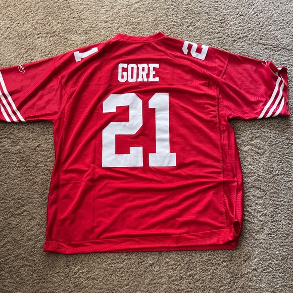 Frank Gore Vintage San Francisco 49ers sewn name and number jersey - Picture 3 of 4